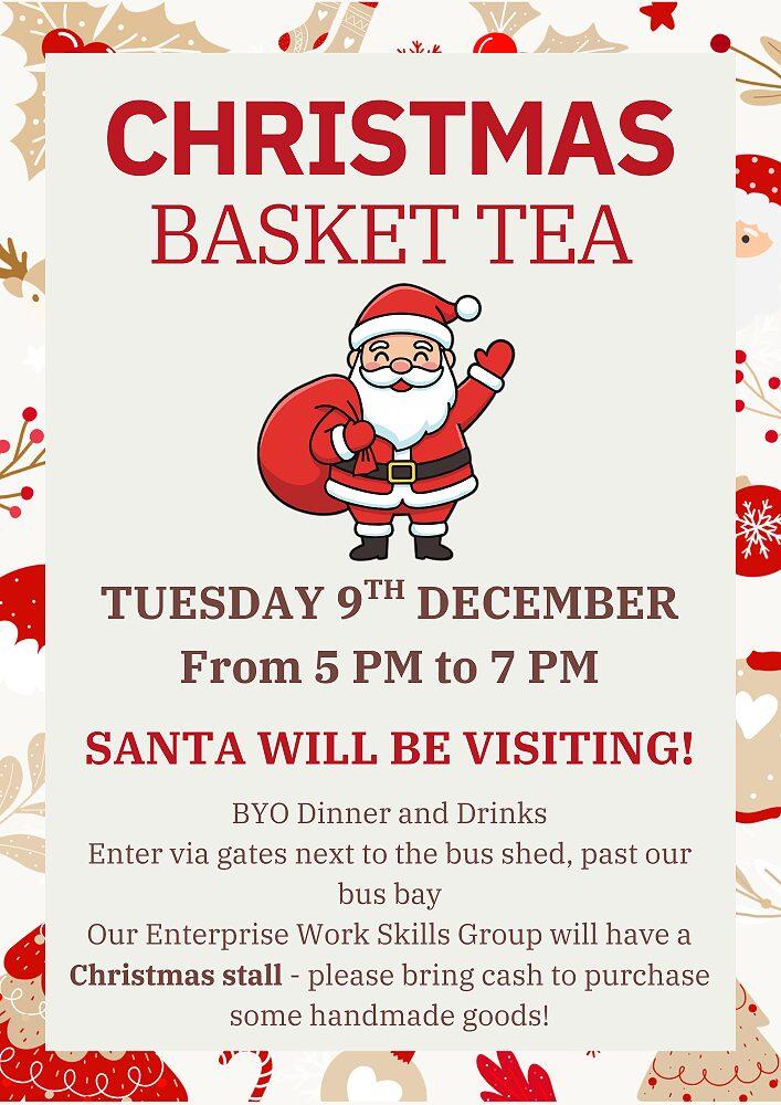 Christmas Basket Tea 🎅