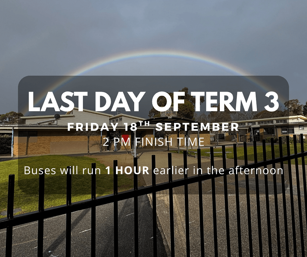 Newsletter Friday 4th September 2026